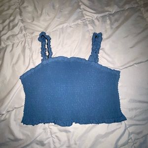 SHIEN Solid Shirred Cami Top